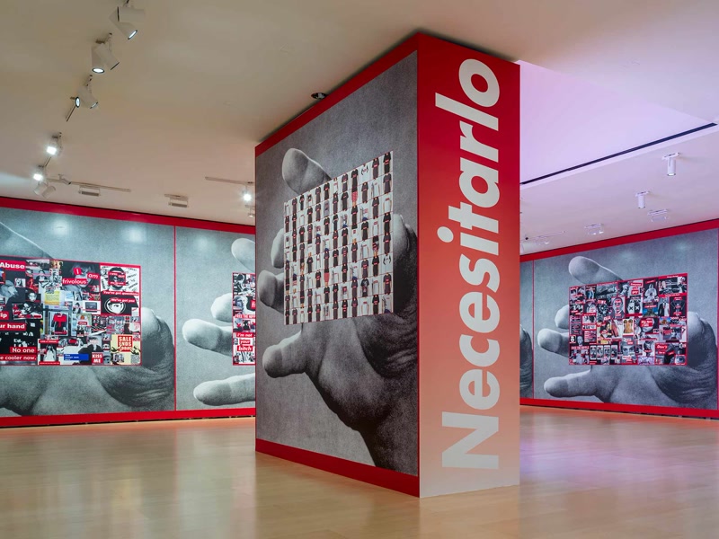 Barbara Kruger: Another day. Another night.